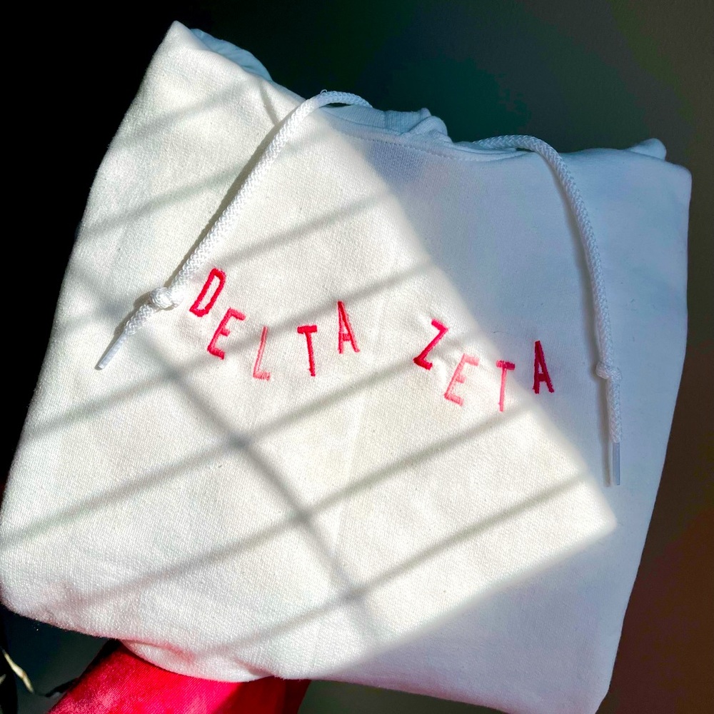 delta zeta hoodie